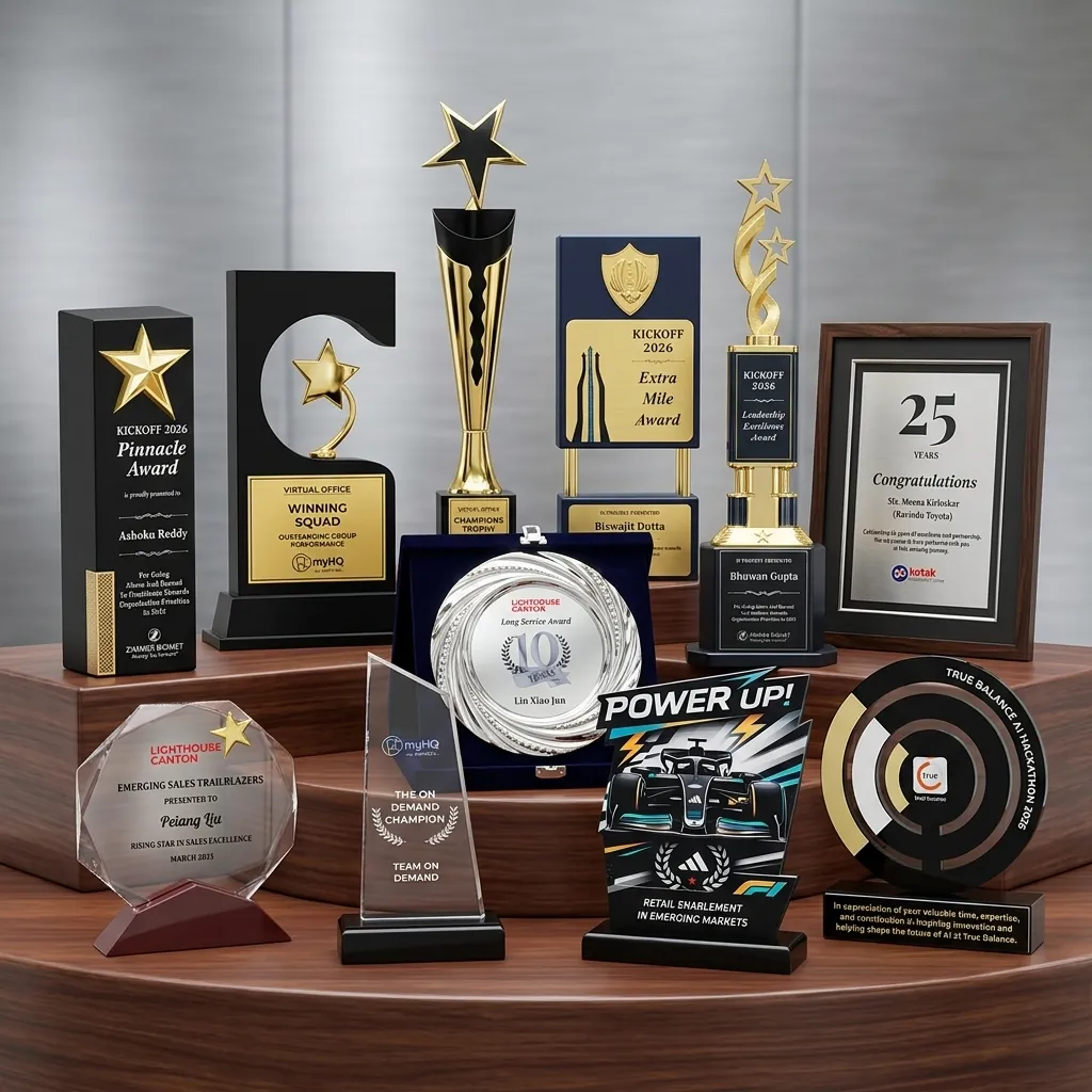Recognition gifts for employees and teams