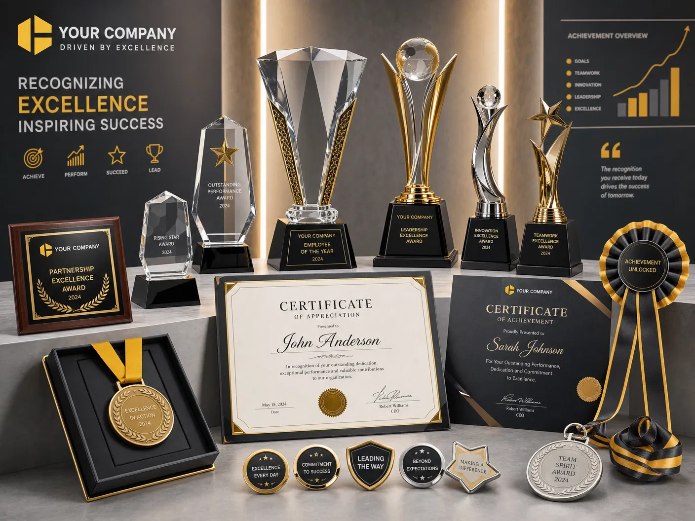 Trophies & Certificates